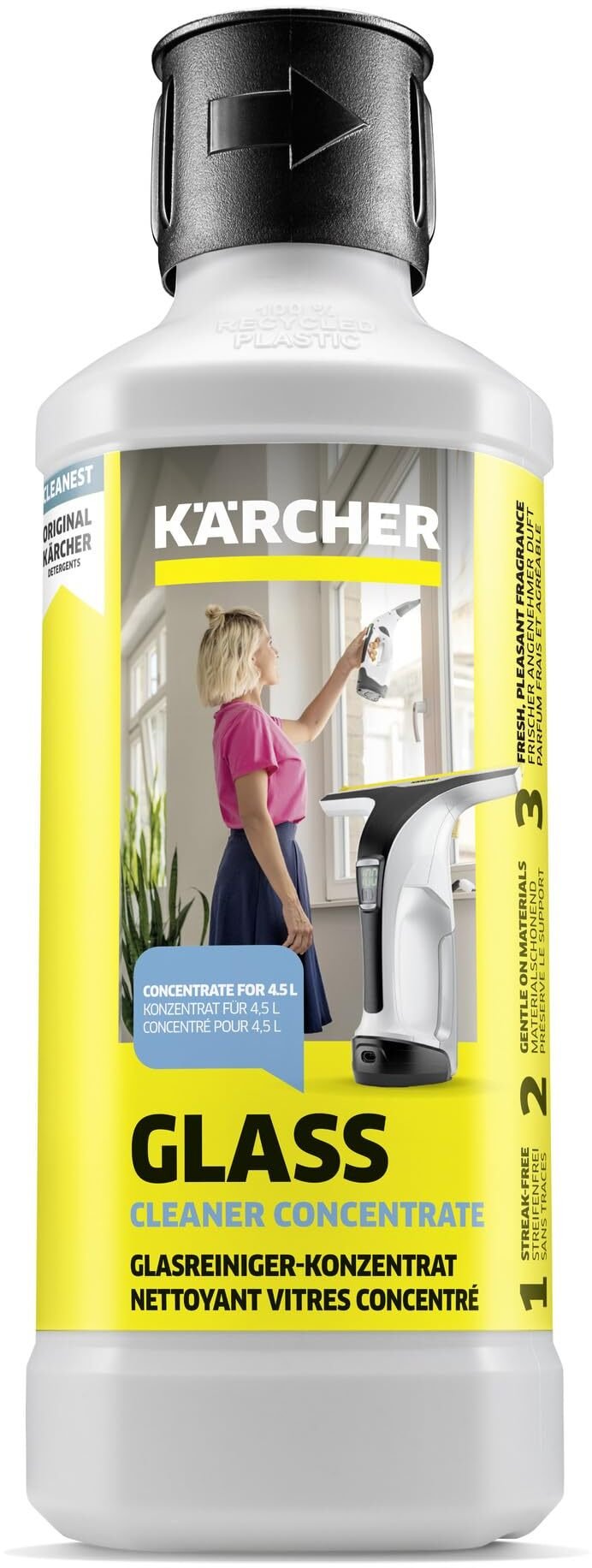 Čisticí prostředek na sklo KARCHER RM 500 0,5l (6.296-236.0)
