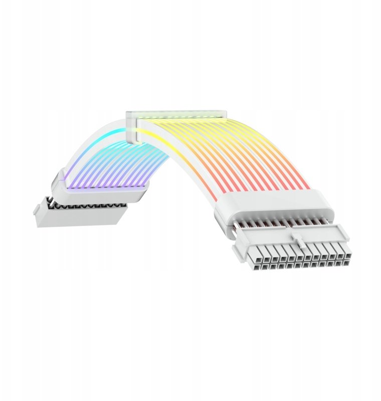 GameMax Gamemax | Prodlužovací kabel PSU | MB 24PIN-B | Bílá