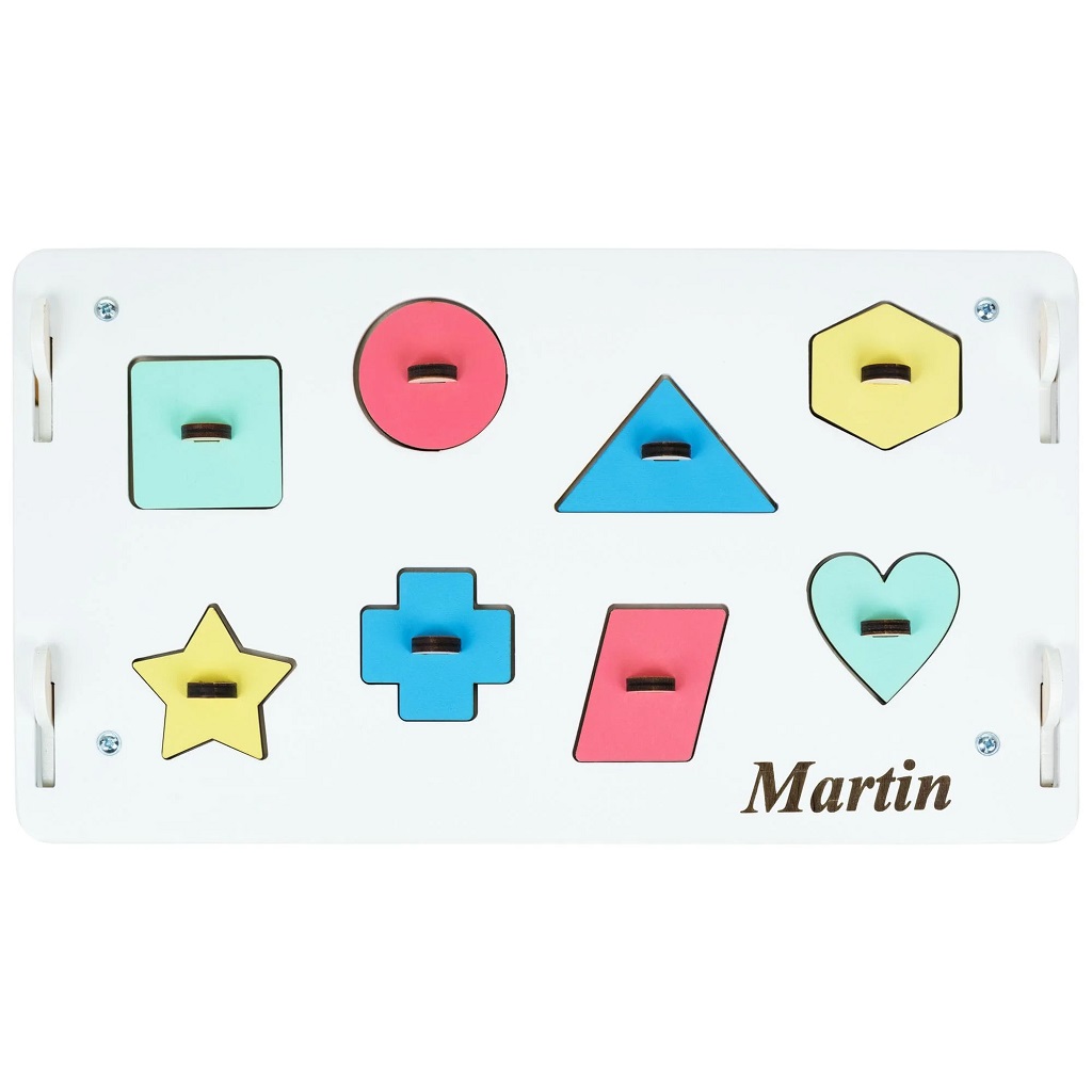 BusyKids Activity board Domeček bílý