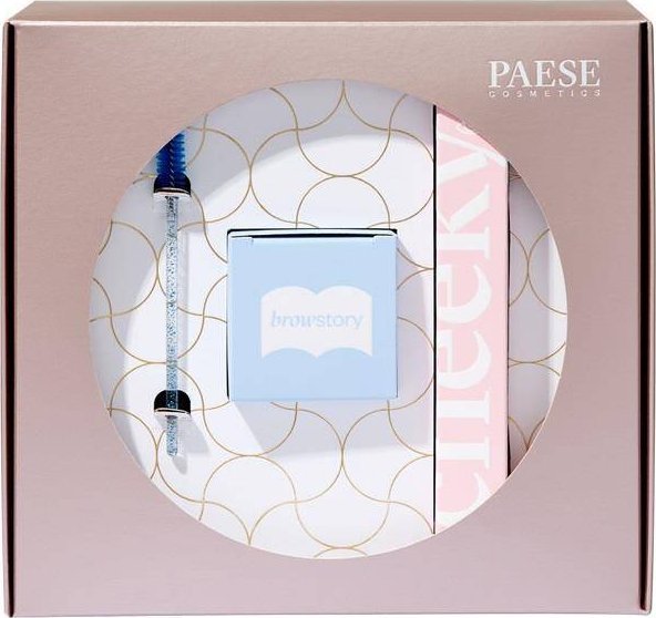 Paese Paese Eyestory Set mýdlo na obočí Browstory 8g + řasenka Cheeky 9ml + štěteček