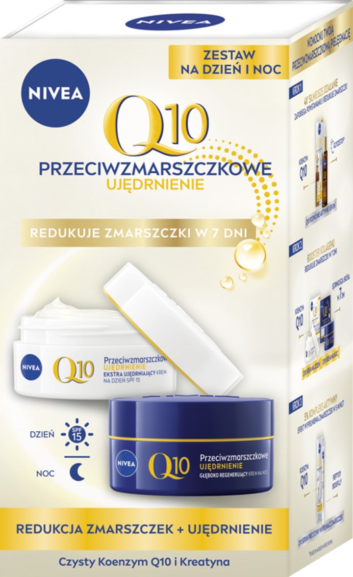 Nivea NIVEA DUO SET Krém proti vráskám Q10 den+noc