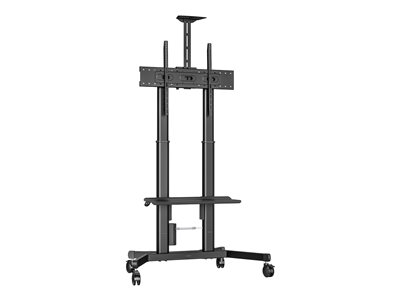 Vision X-Series VFM-F26M - Vozík - pro Displej LCD - motorised - ocel - pískovaný cerný - velikost obrazovky: 55 -100