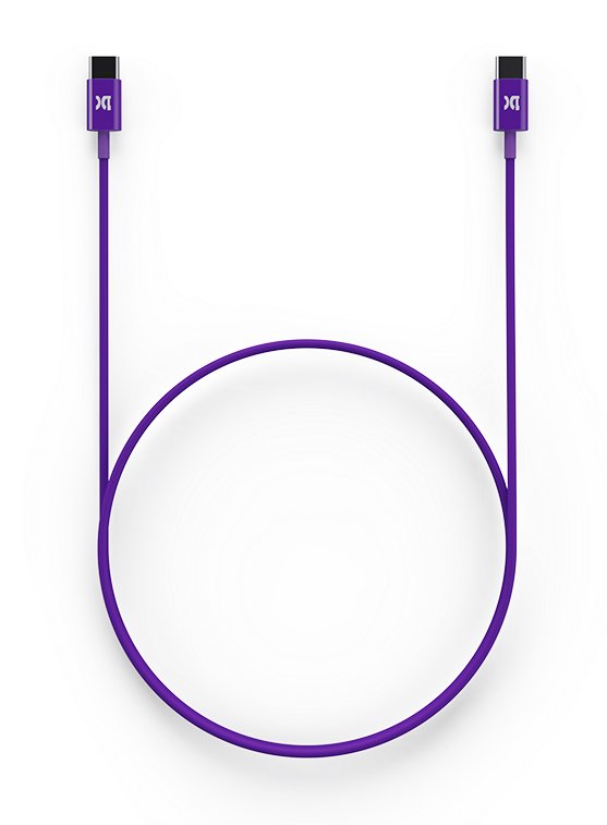 Espresso Displays USB kabel pro espresso displeje Kabel USB-C 1m fialový