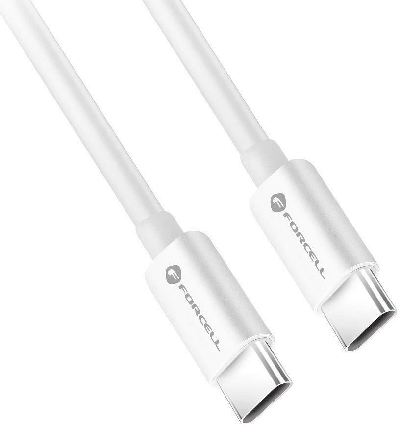 ForCell Kabel USB-C - USB-C 3 m bílý