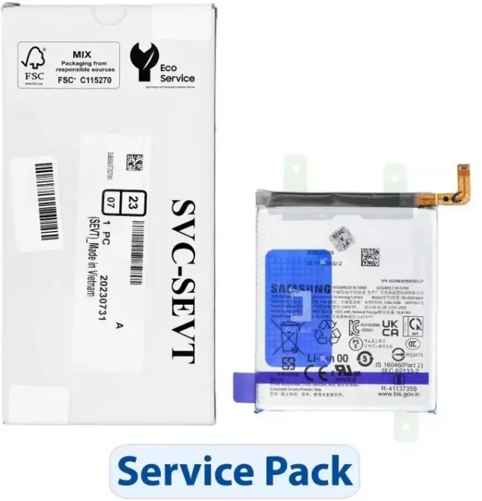 Samsung Nabíječka ServicePack Baterie EB-BS918ABY pro SAMSUNG S23 Ultra S918B GH82-30459A