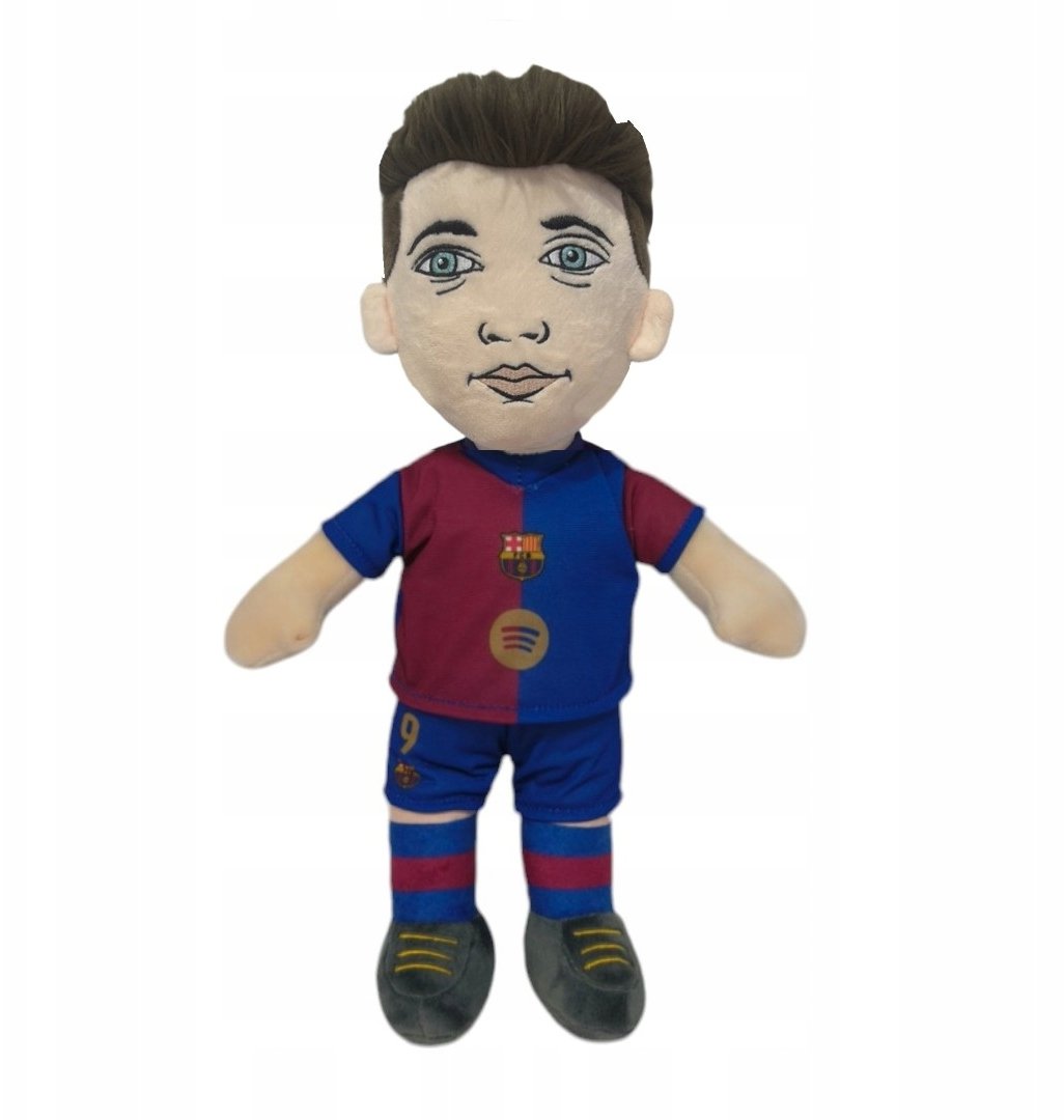 Moya Matcha Maskot Robert Lewandowski Fc Barcelona č. 9 40 cm Sběratelský předmět / 44503