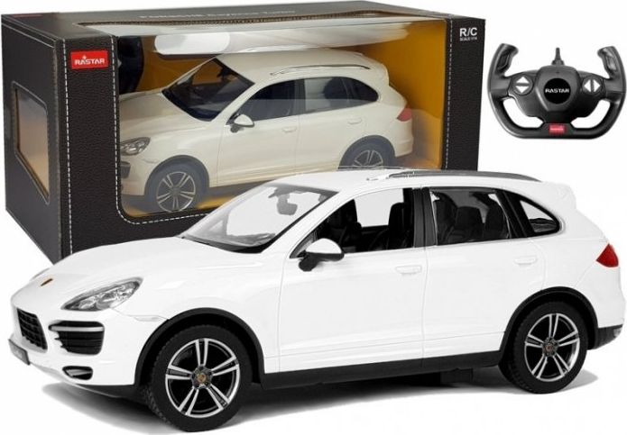 Rastar Auto R/C Porsche Cayenne Rastar 1:14 White () - 1609609