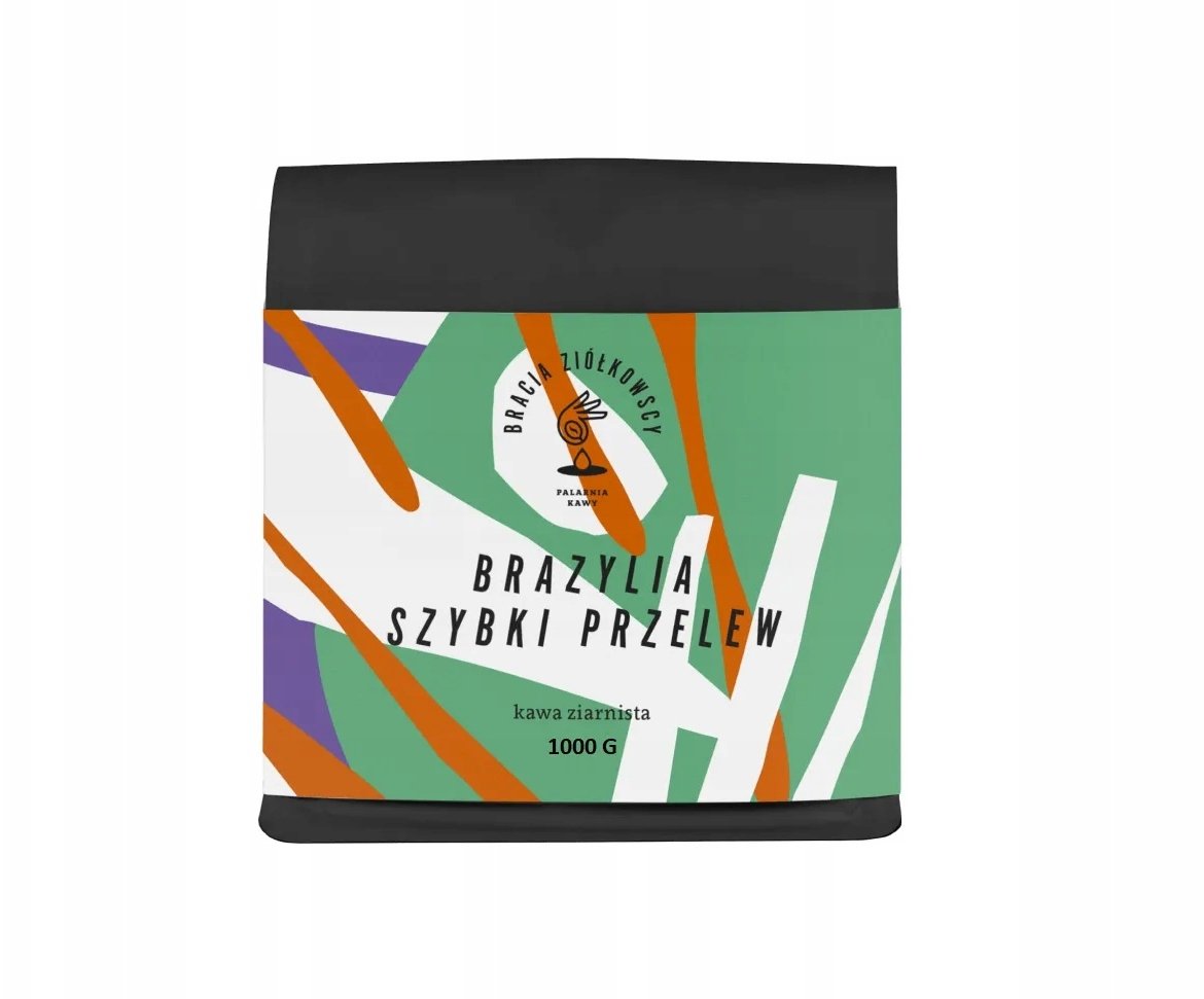 Bracia Ziółkowscy Bratři Ziółkowscy - Kávová zrna Brazil Quick Transfer Filter 1 kg