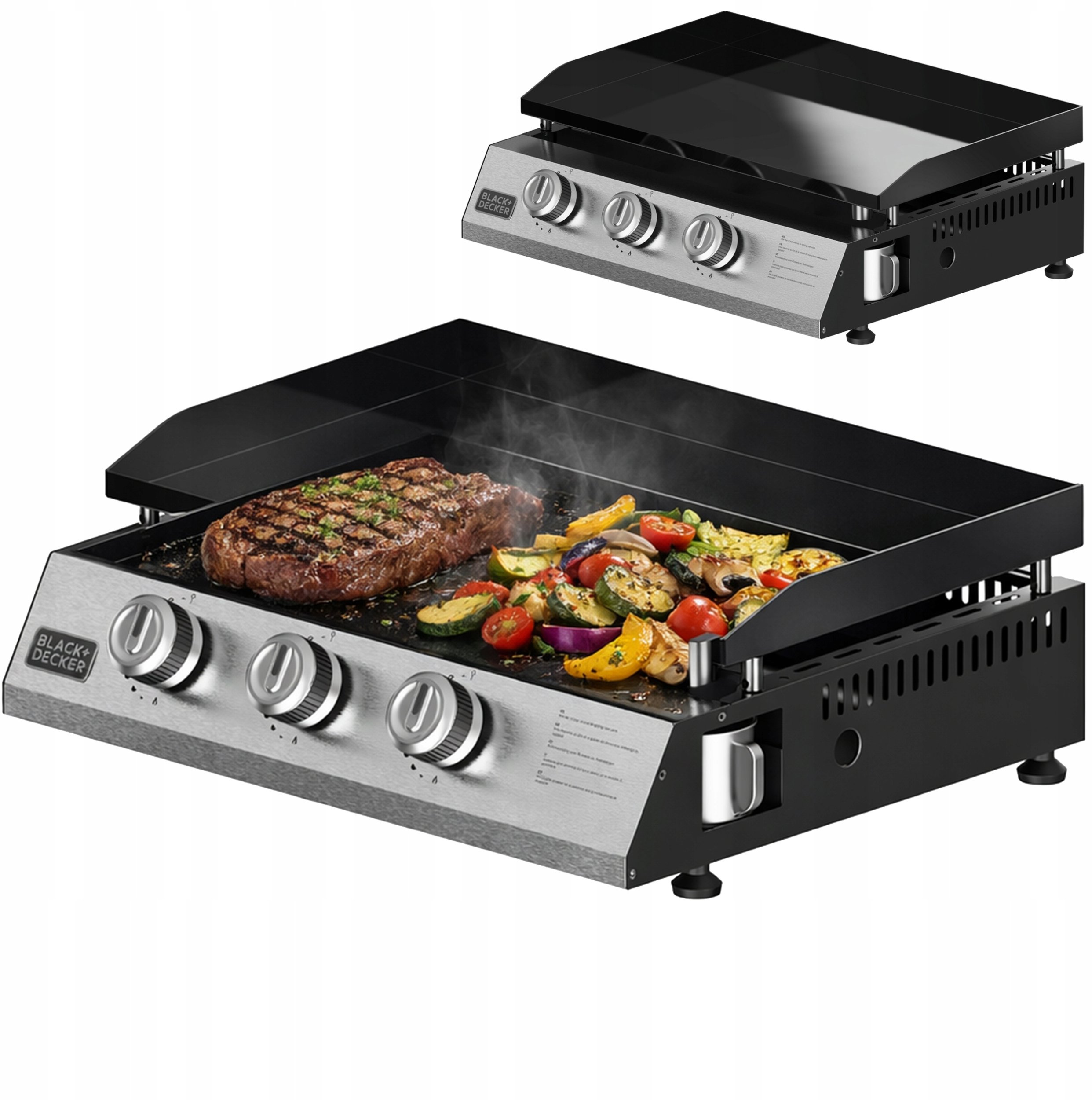 Plynový gril BXOP7350E Black+Decker se 3 hořáky