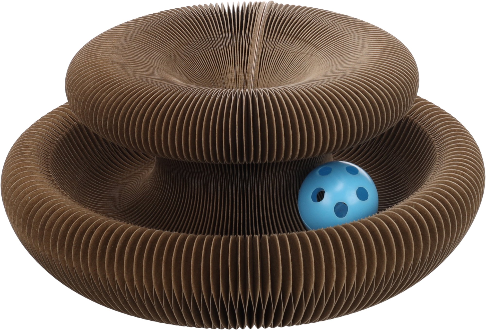 Flamingo Kava Škrabací hračka pro kočky hnědá