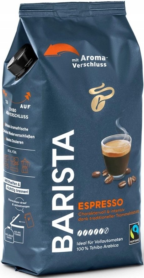 Tchibo Barista Espresso Intensiv káva zrnková 1 kg