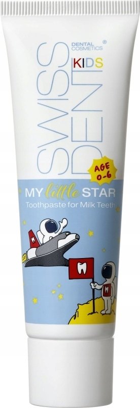 Curaprox SWISSDENT_Kids My Little Star zubní pasta pro děti 0-6 let 50ml
