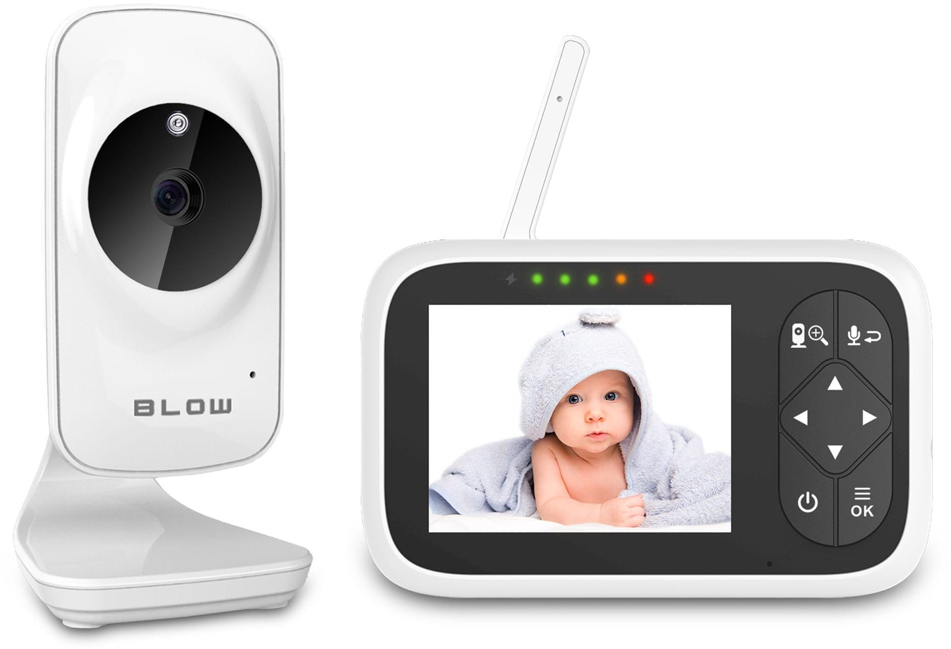 Elektronická chůvička BLOW s 3,2  LCD monitorem