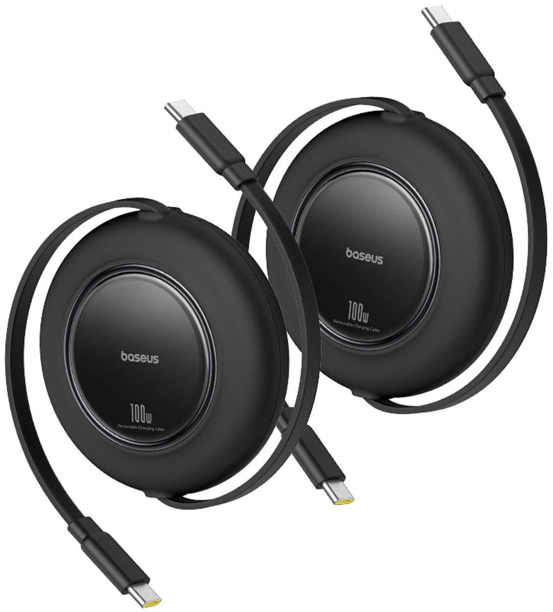 Baseus Kabel USB-C - USB-C 2 m černý (6932172687687)