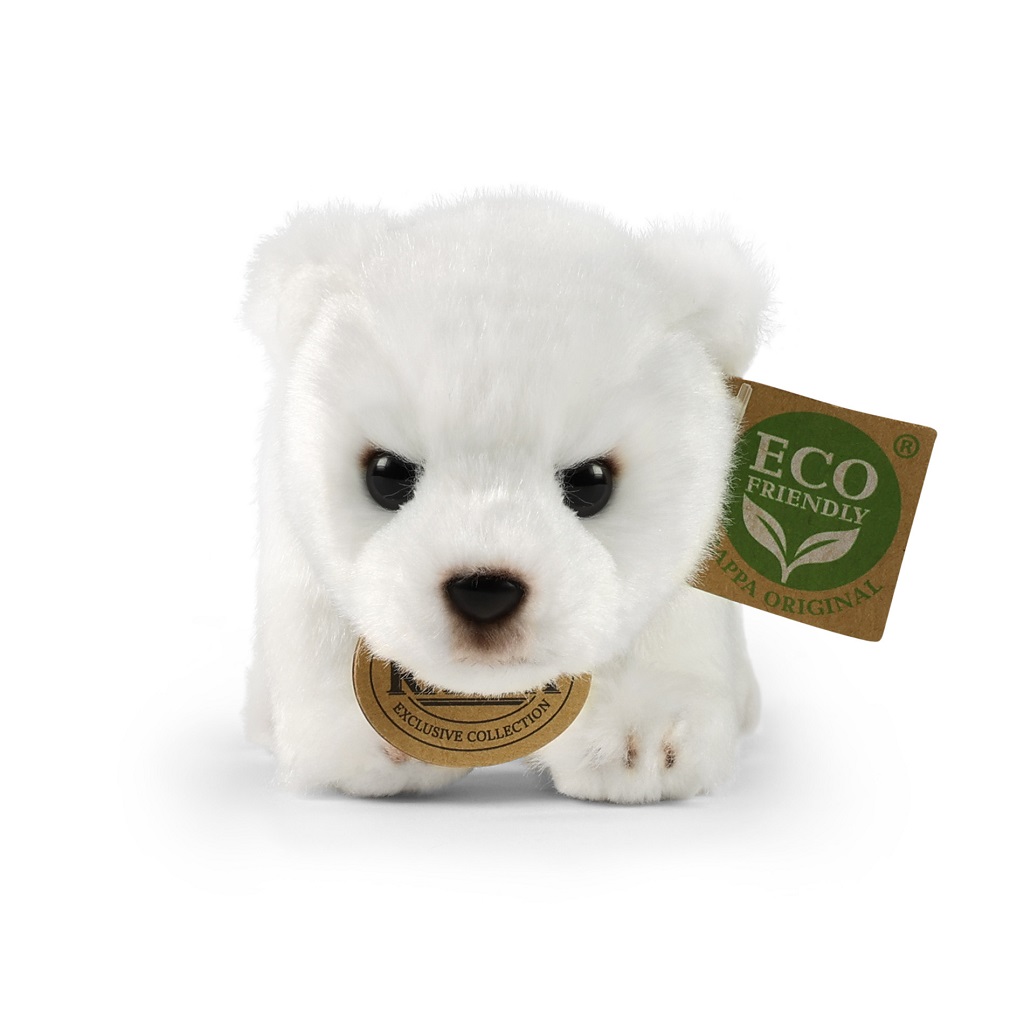 Rappa Plyšový medvěd lední stojící 19 cm ECO-FRIENDLY