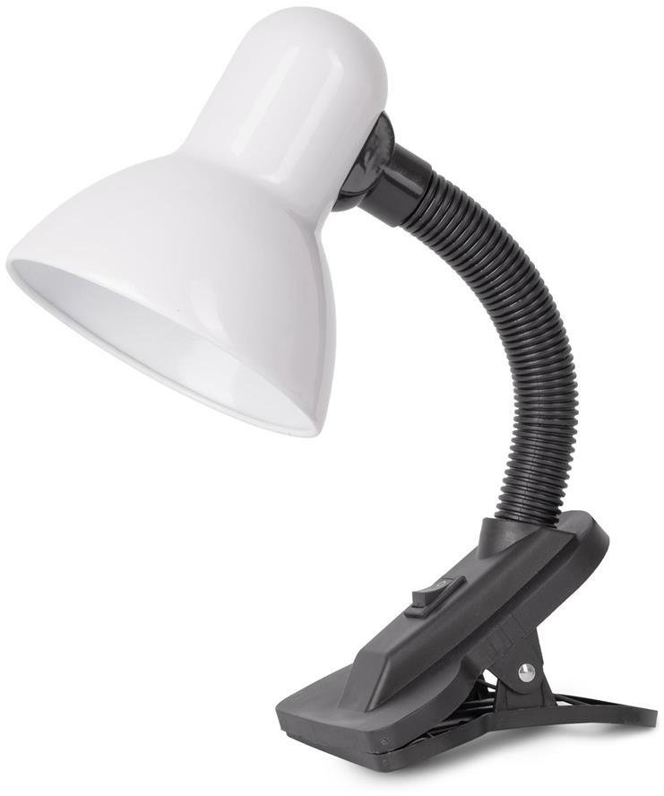 Avide Stolní lampa Avide ABDL-CLIP-W-60W Stolní lampa E27 Bílá