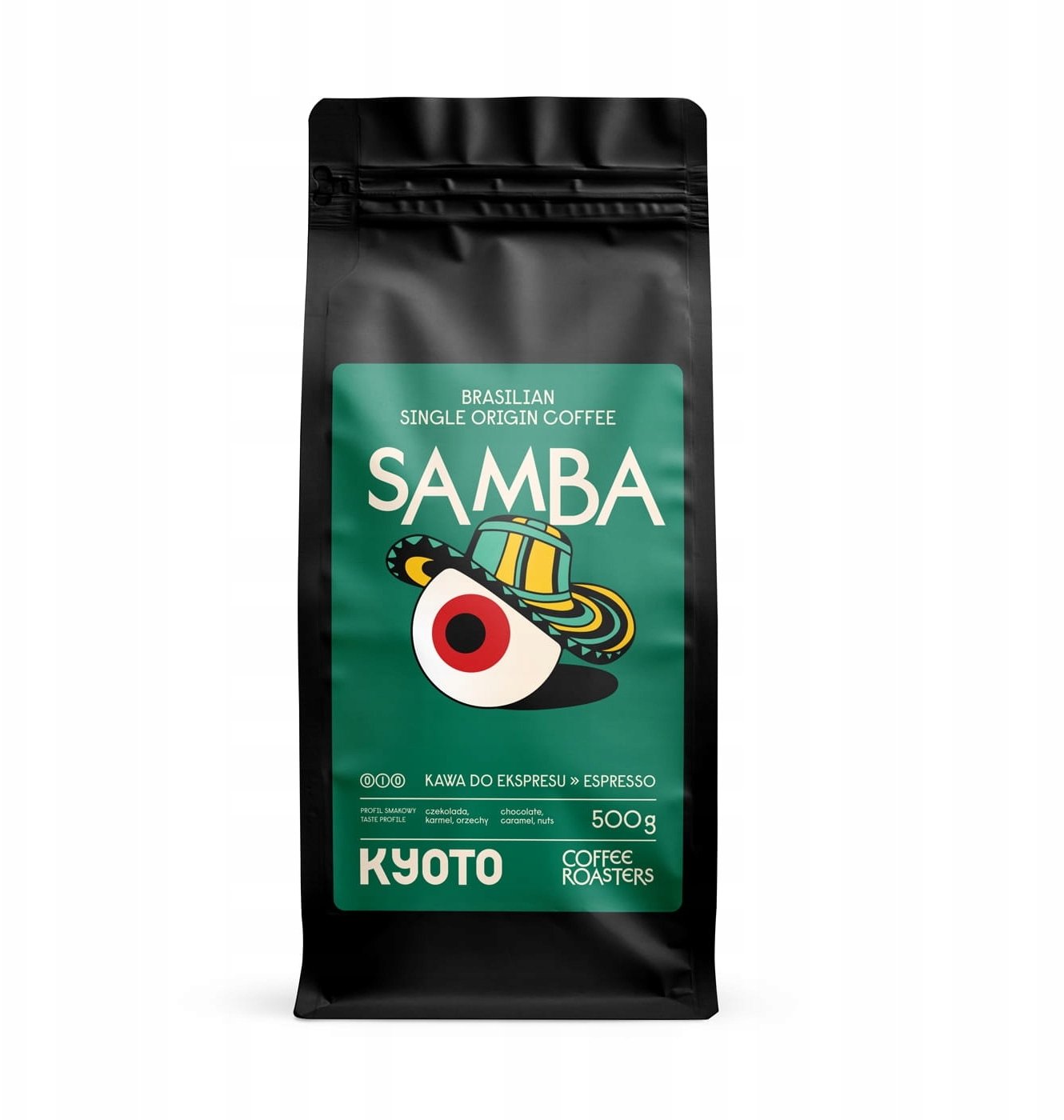 Kyoto KYOTO - Brazil Samba Natural Espresso káva zrna 250 g