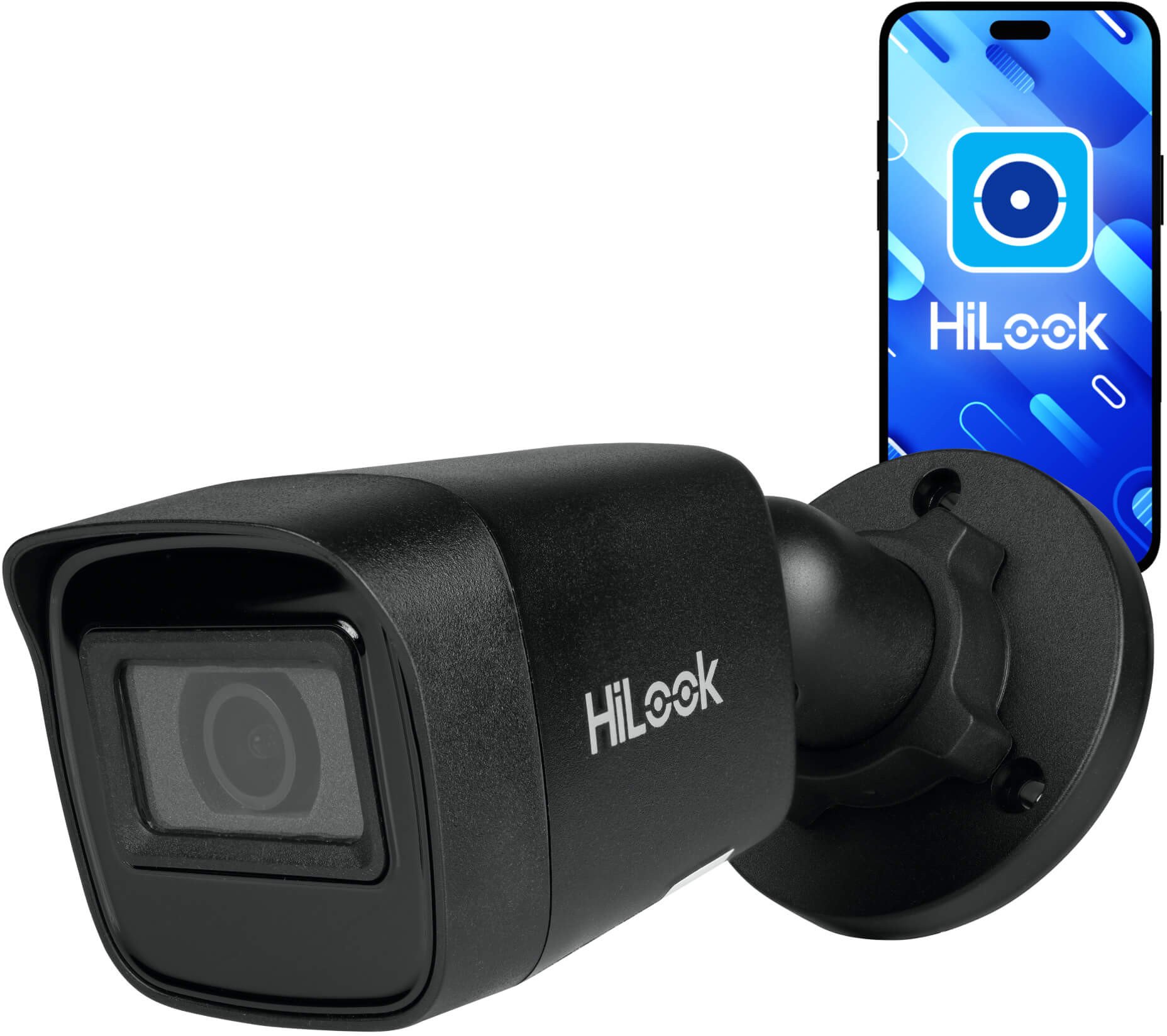 HiLook od Hikvision IPCAM-B4-P černá (IPC-B141H-C černá) 2K+ IP kamera