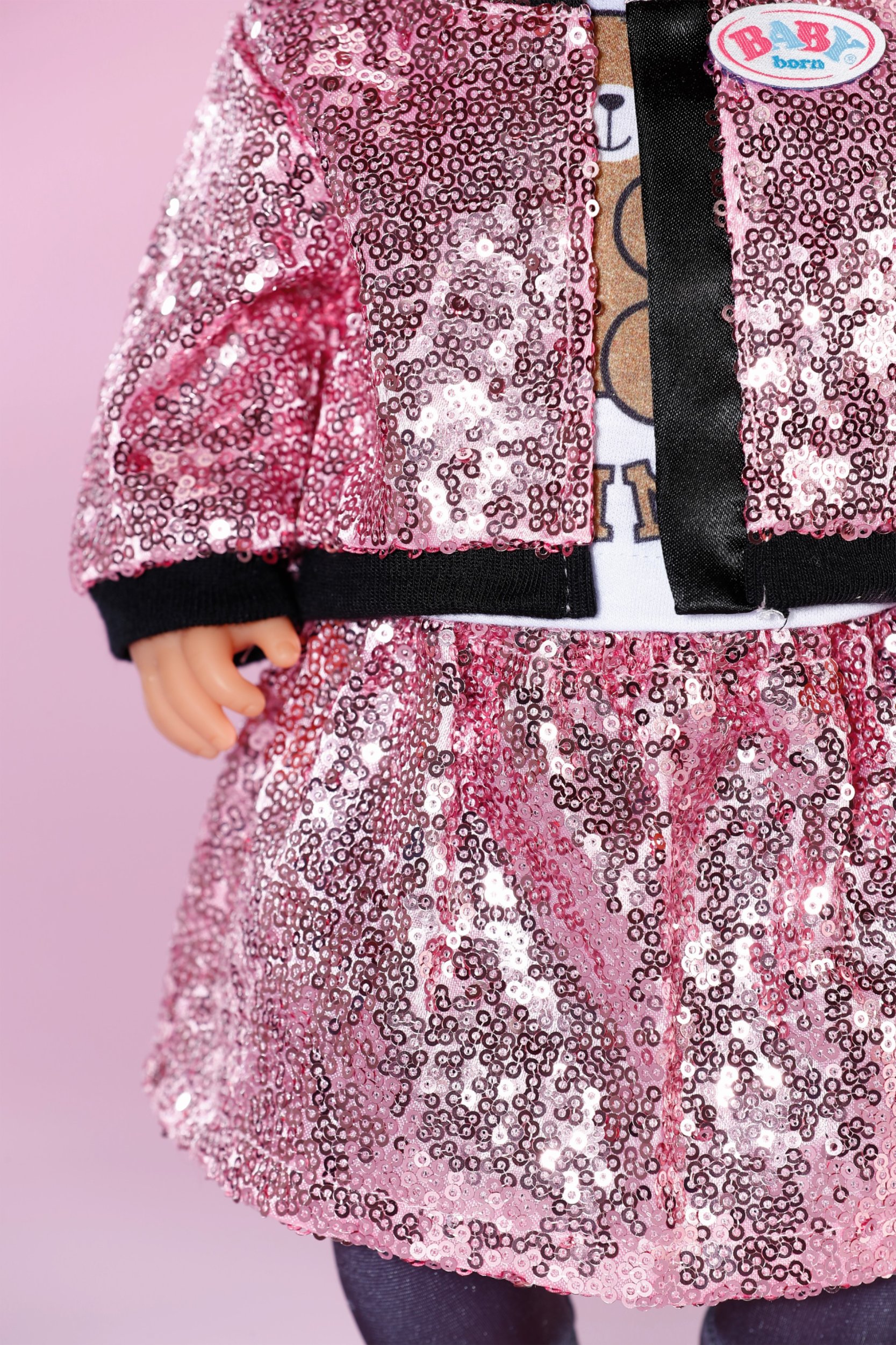 ZAPF Creation BABY born® Glam Outfit 43 cm, doplňky pro panenky