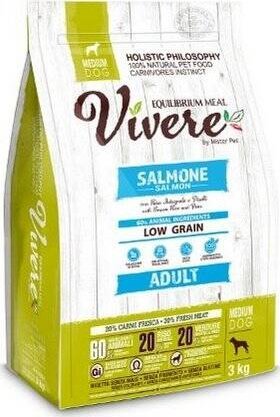 NoName Vivere Dog Medium Adult Losos 3kg