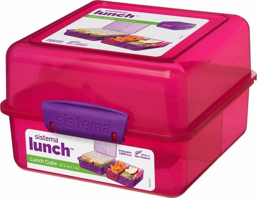 Sistema SISTEMA Barevná nádoba na potraviny Lunch Cube 1,4 l (31735)