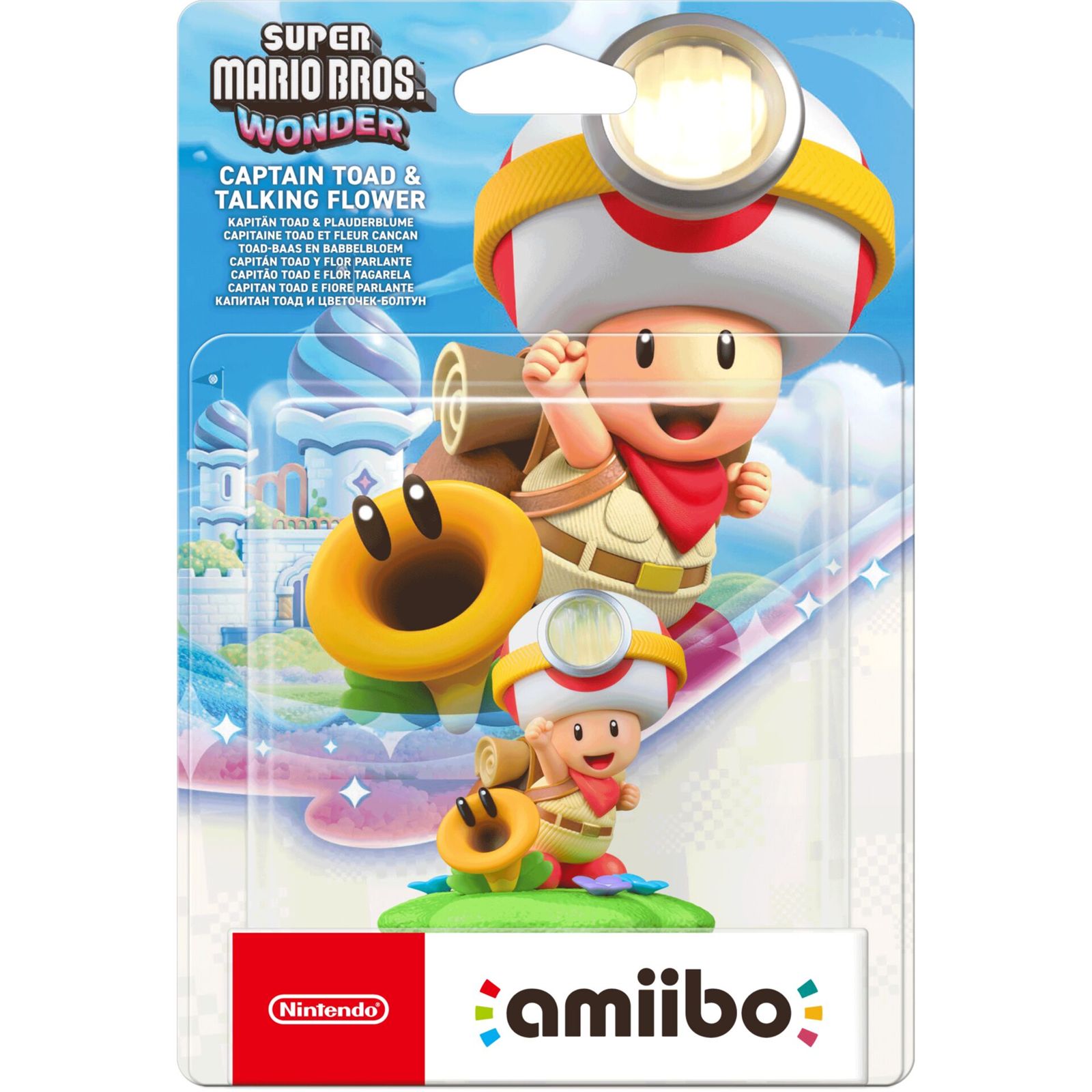 Nintendo Akční figurka amiibo Captain Toad a Chatter Flower