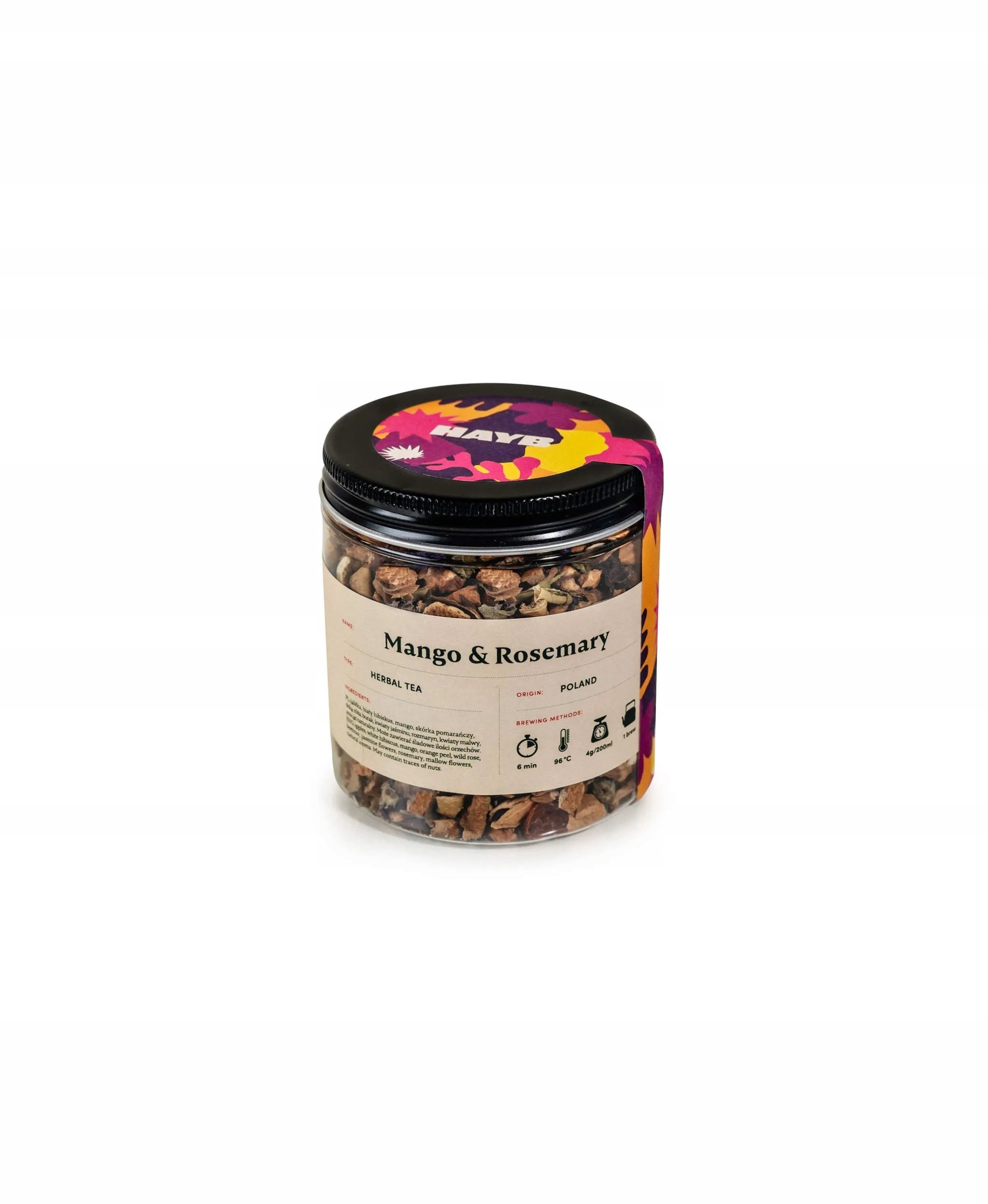 HAYB - sypaný ovocný čaj Mango Rozmarýn 70 g
