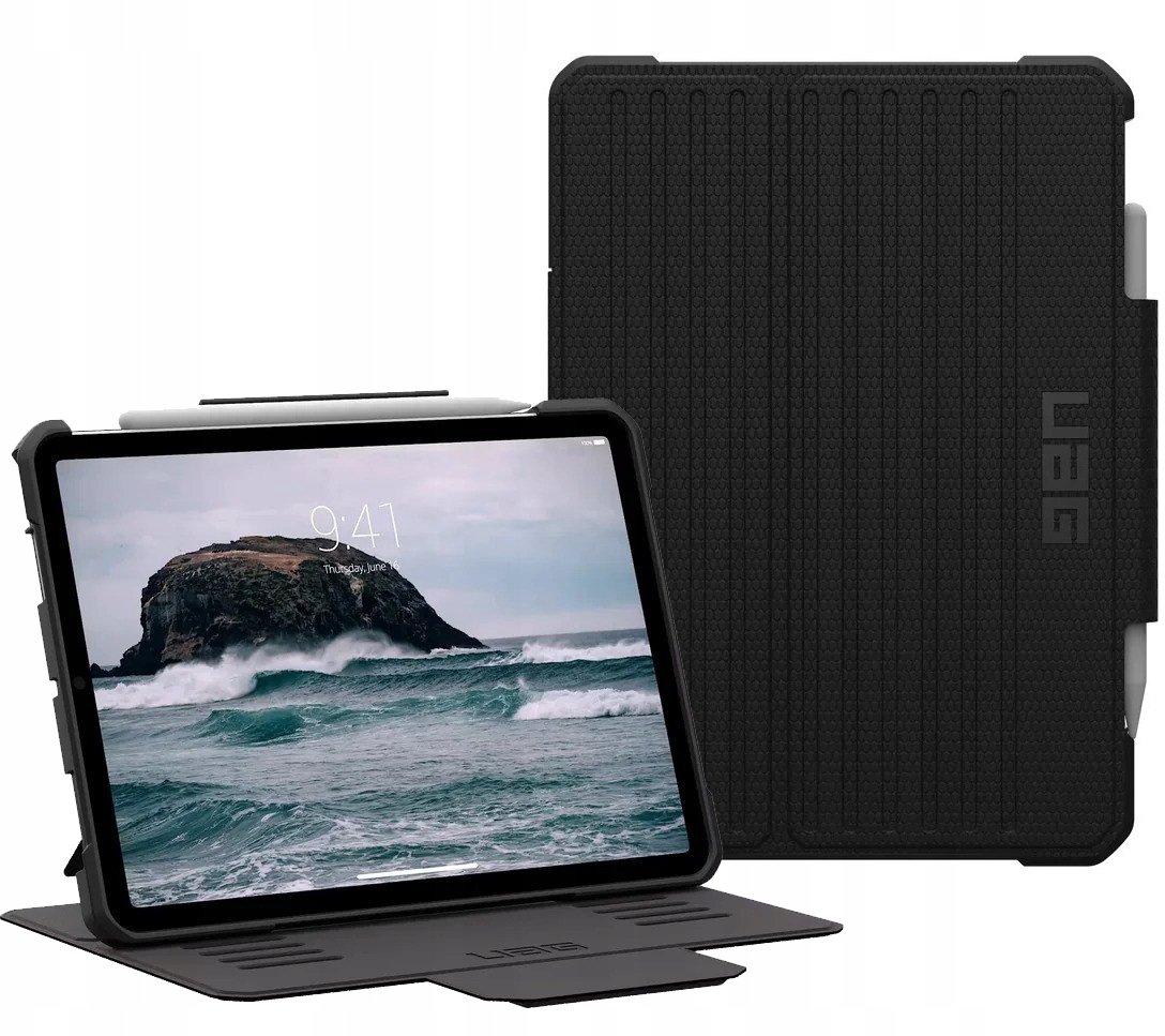 XXX_Urban Armor Gear (Urban) Urban UAG Metropolis Tact Armr Tablet Case - Ochranné pouzdro s držákem Apple Pencil pro iPad 10.9 10. generace / 11 (A16) (černé)