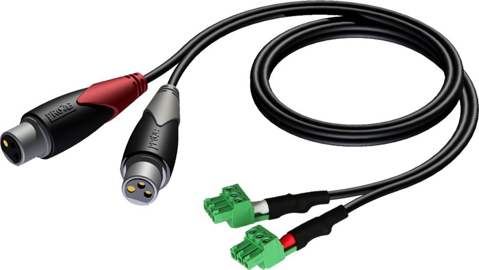 Audac Kabel ML Signální kabel AUDAC CLA835/1.5 (1,5 m)