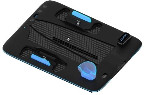 Yaxo YAXO ICE STORM NE chladicí a nabíjecí stojan pro PS5/PS5 Slim/PS5 Pro Techno černý