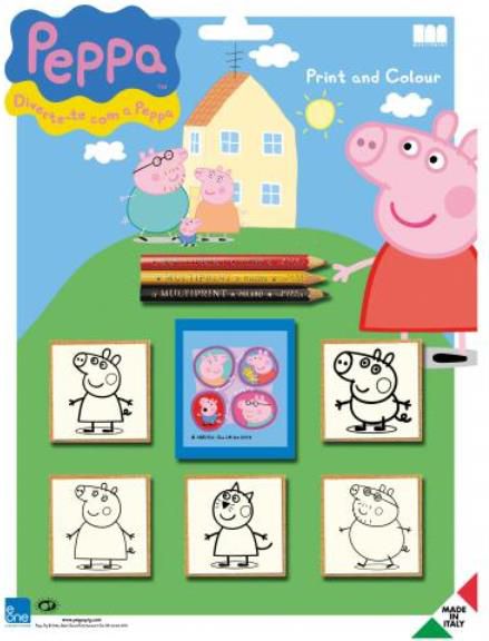 Viactlačové známky Peppa Pig - 5875