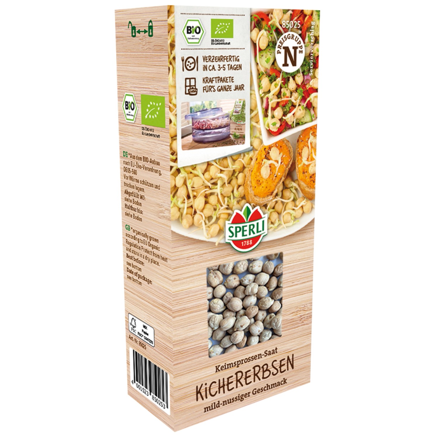 Sperli Bio klíčky „cizrny“