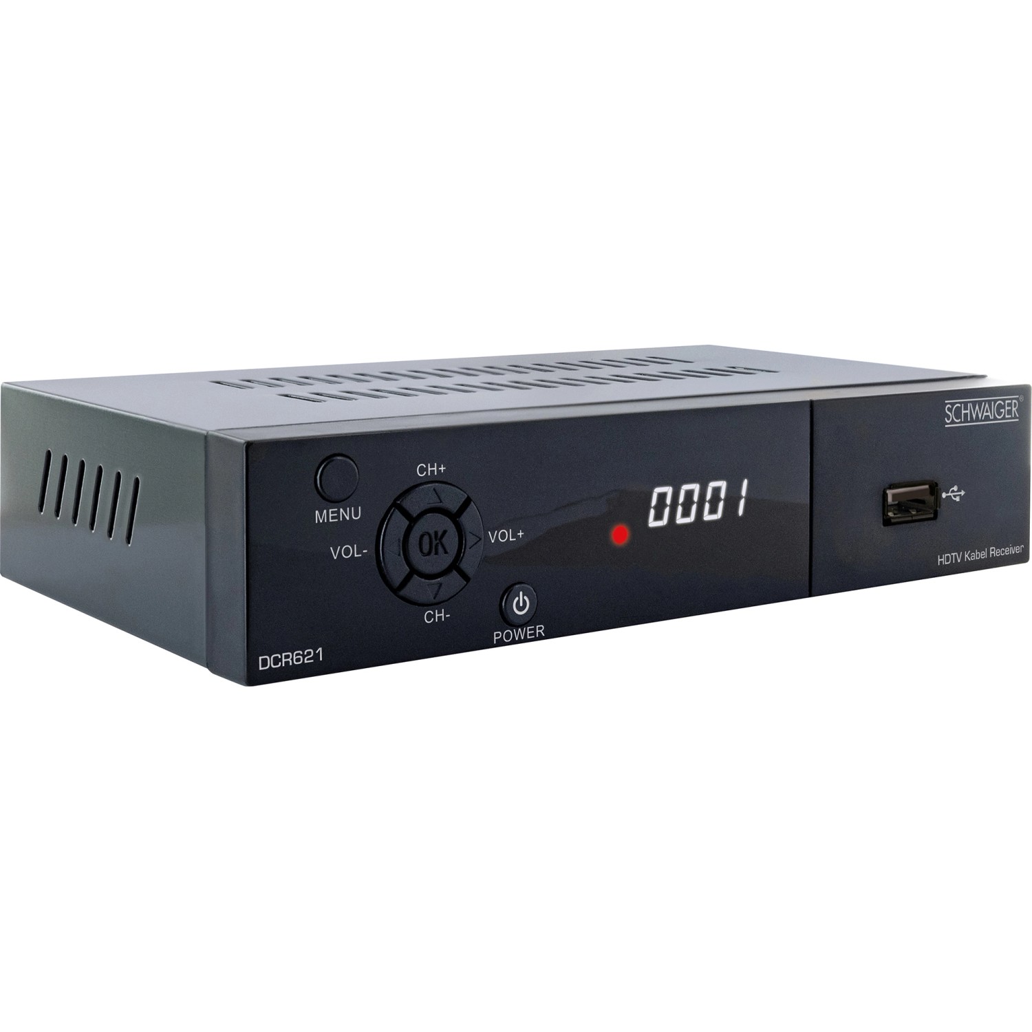 Schwaiger přijímač DVB-C Full HD 1080p FTA