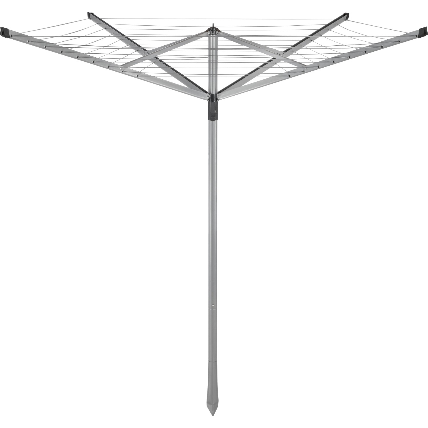 Rotační sušička prádla, délka šňůry 40 m, 155 cm x 155 cm x 185 cm