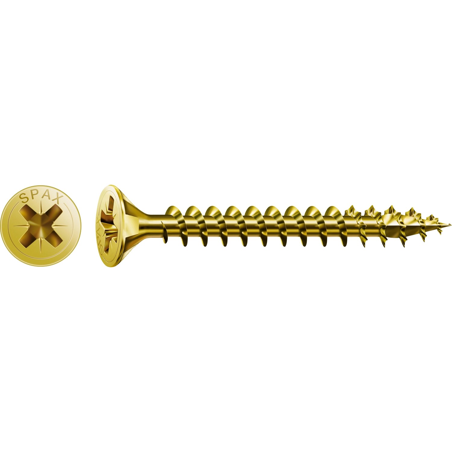 Univerzální zapuštěný šroub Spax PZ O 4,5 mm x 25 mm 15 kusů