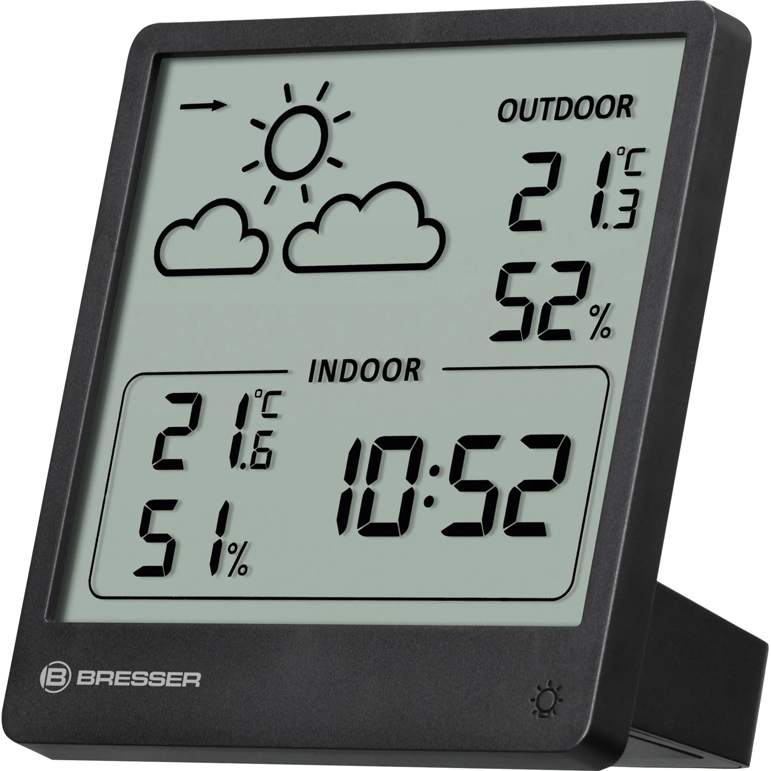 Bresser Bezdrátová meteorologická stanice Slim s displejem trendů