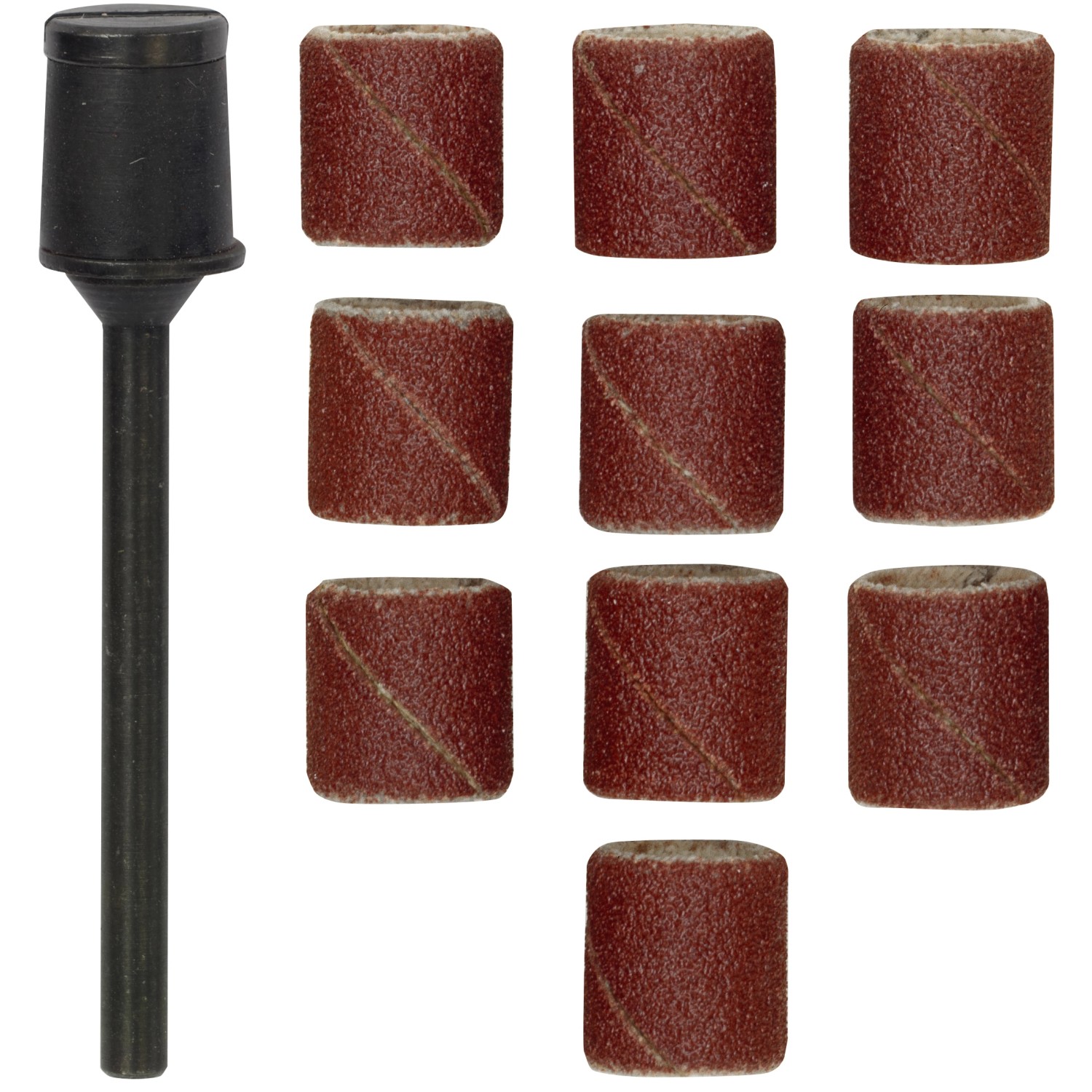 Brusný válec Proxxon 10 mm s 10 brusnými pásy, zrnitost 150