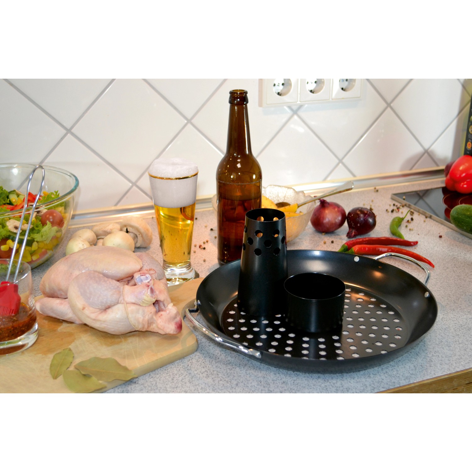 Jamestown-Grill Držák na drůbež Jamestown O 30,5 cm