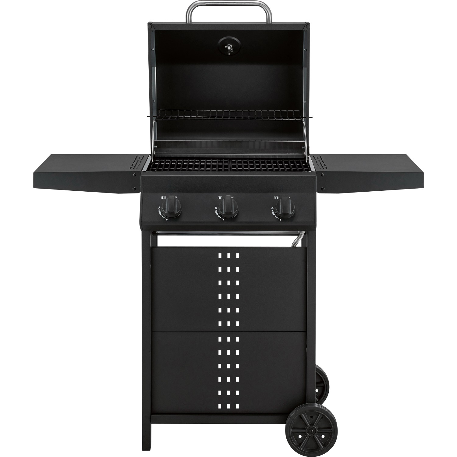 Sonstige Plynový gril Cumbre se 3 hořáky, 48 cm x 37 cm, s kolečky