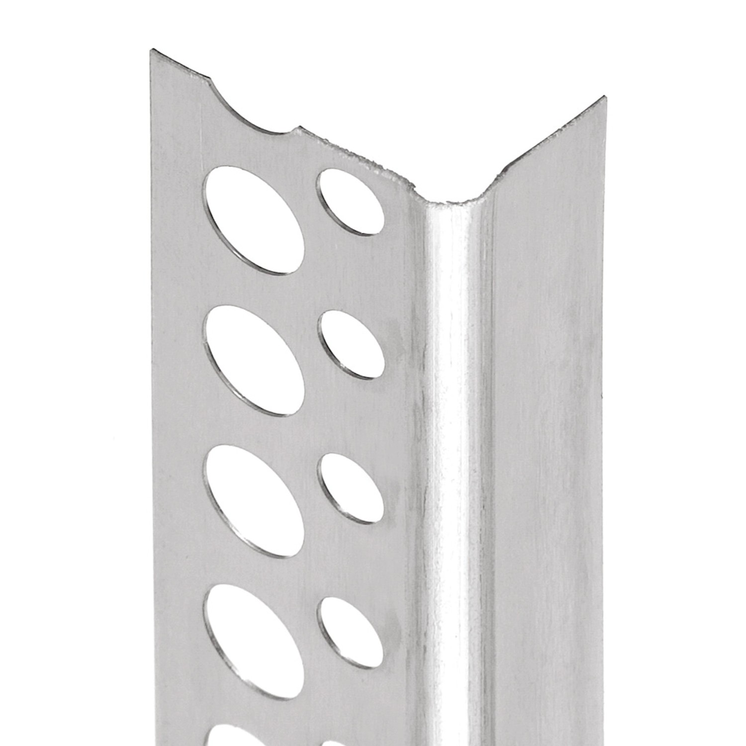 Sonstige Hliníkové rohové chrániče pro sádrokarton, nerovné strany, cca 25 mm x 15 mm x 2500 mm