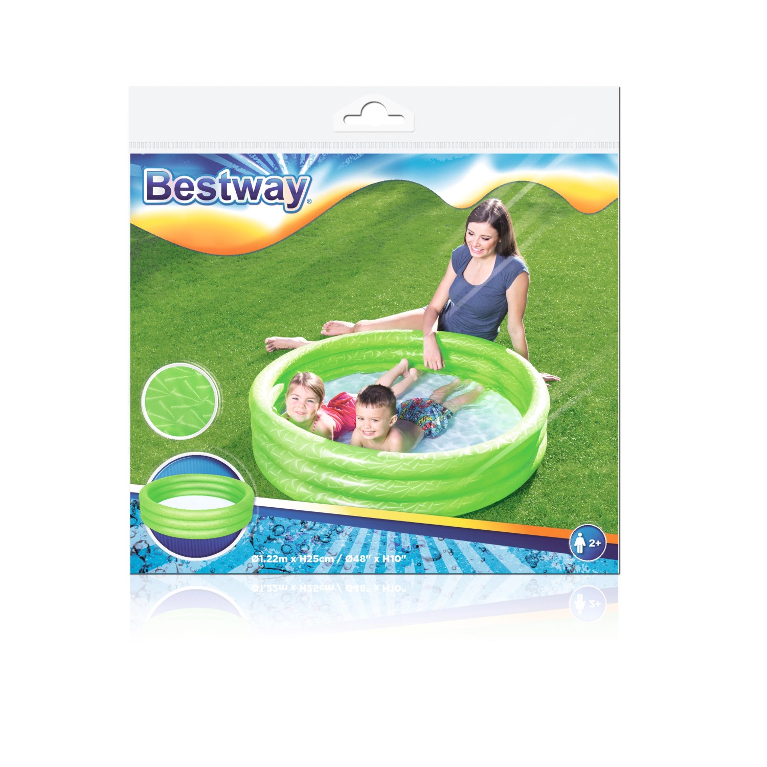 Bestway Dětský bazén O 122 cm