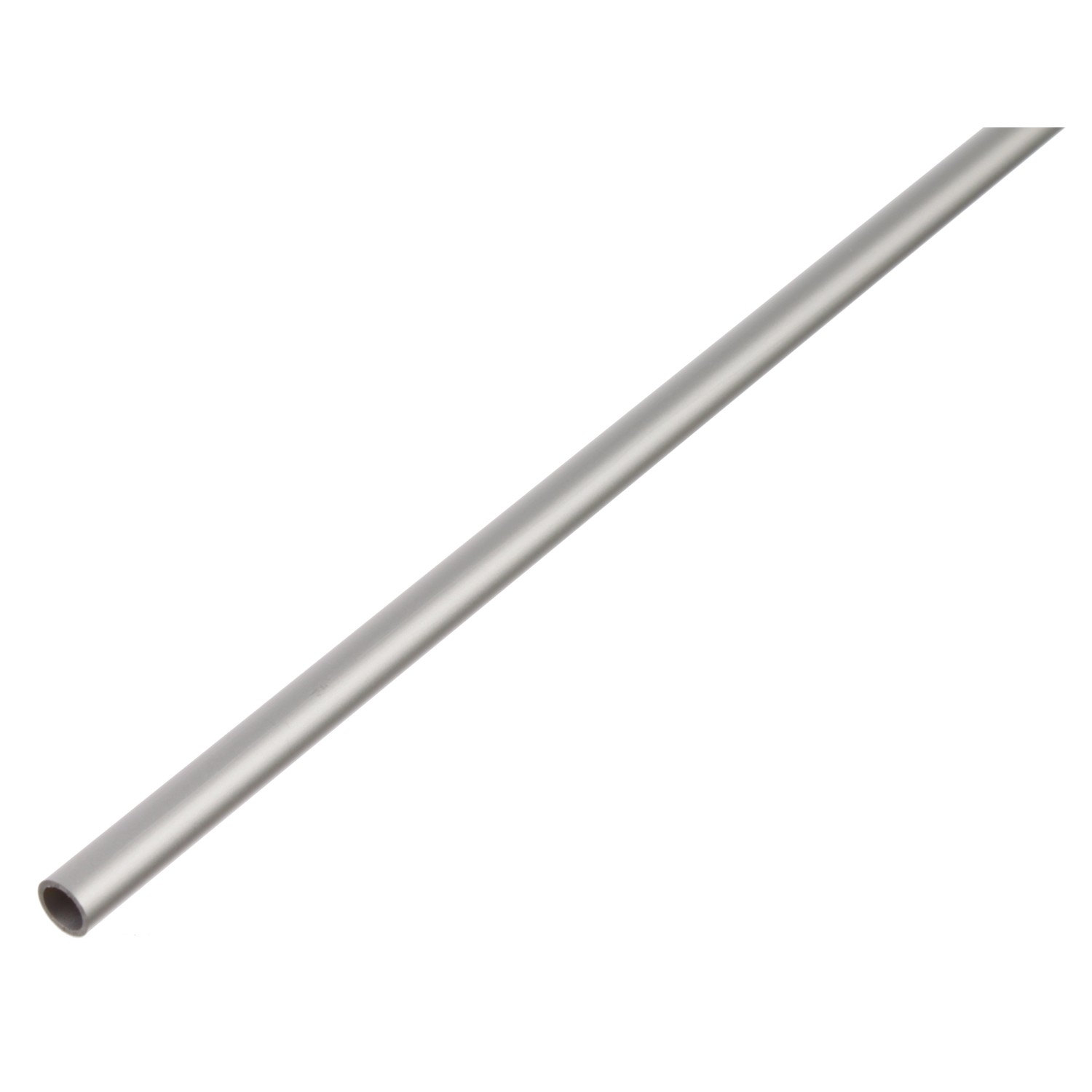 Sonstige Kulatá trubka, stříbrně eloxovaná, 12 mm x 12 mm x 2000 mm
