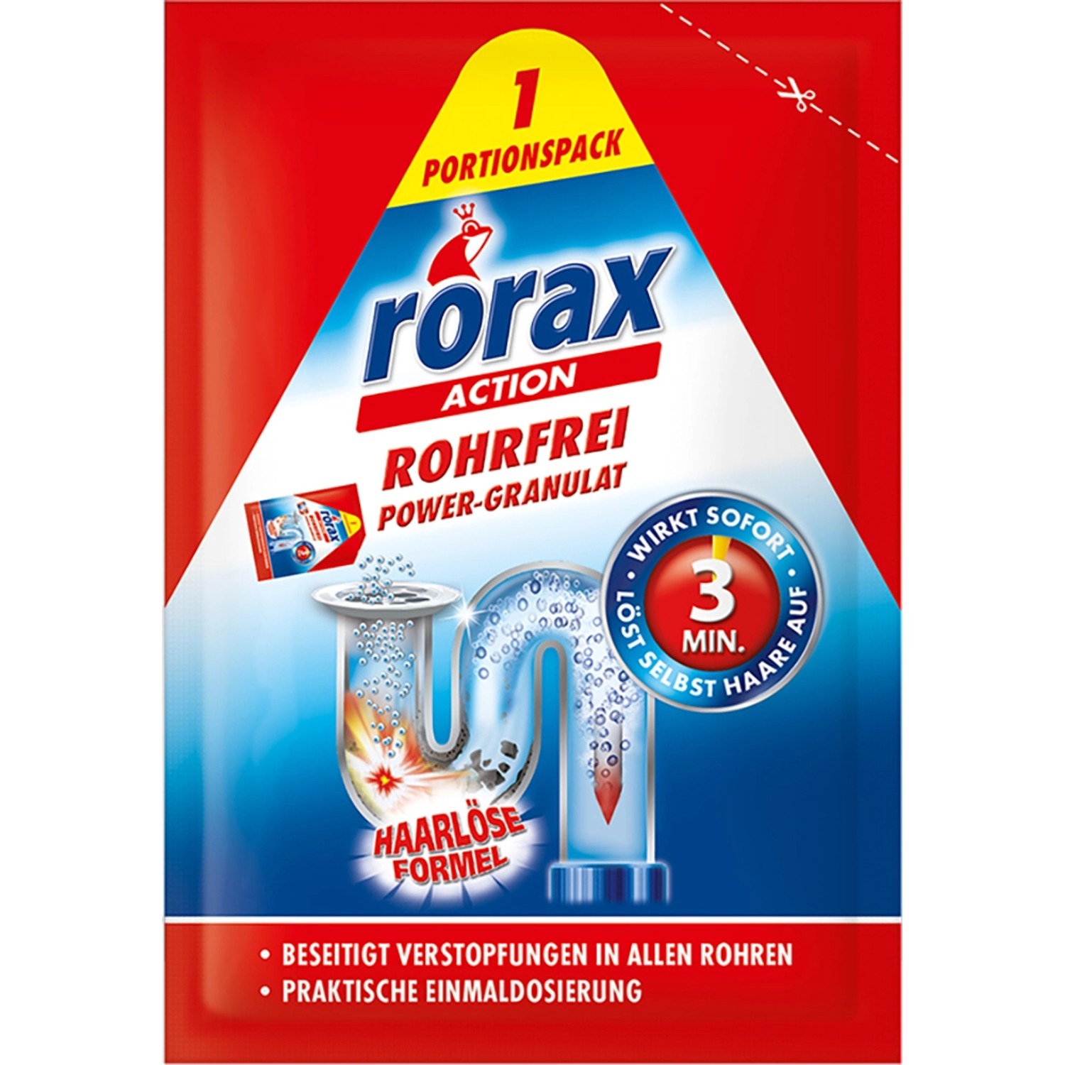 Rorax Rohrfrei Power granule 60 g (jedna dávka)
