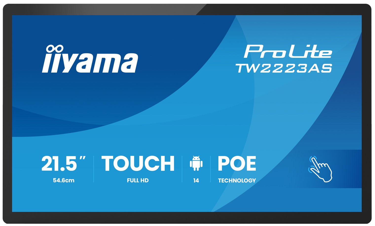 22  iiyama TW2223AS-B3P:IPS,FHD,Android