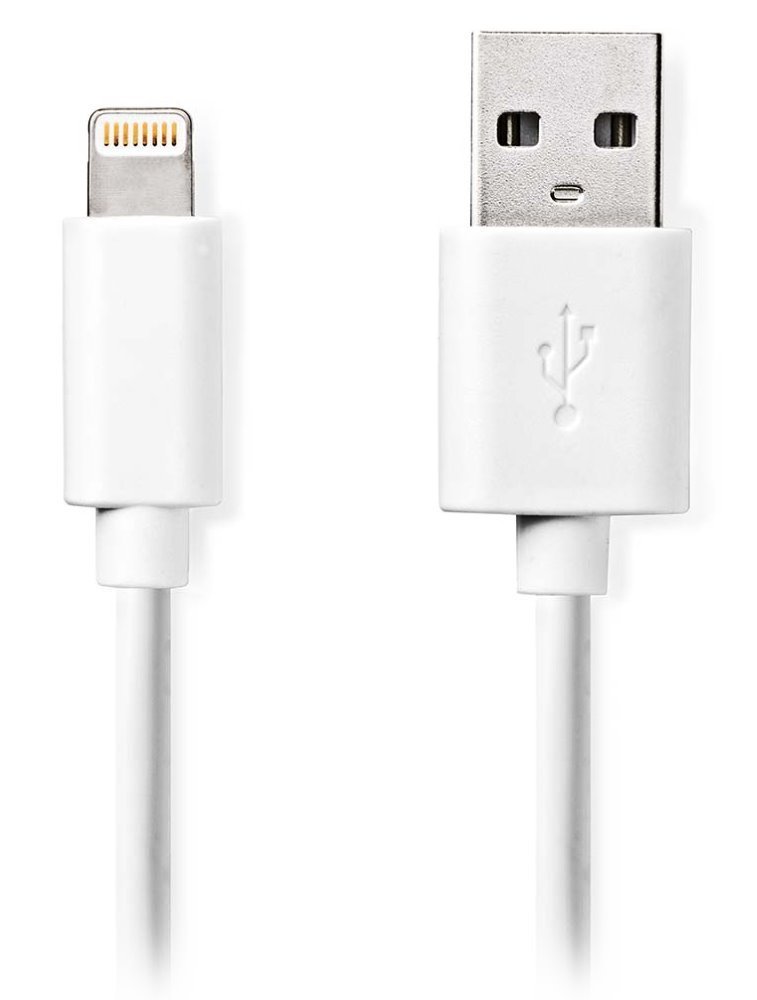 Nedis USB kabel Nedis CCGL39300WT30 Lightning kabel 3m bílý