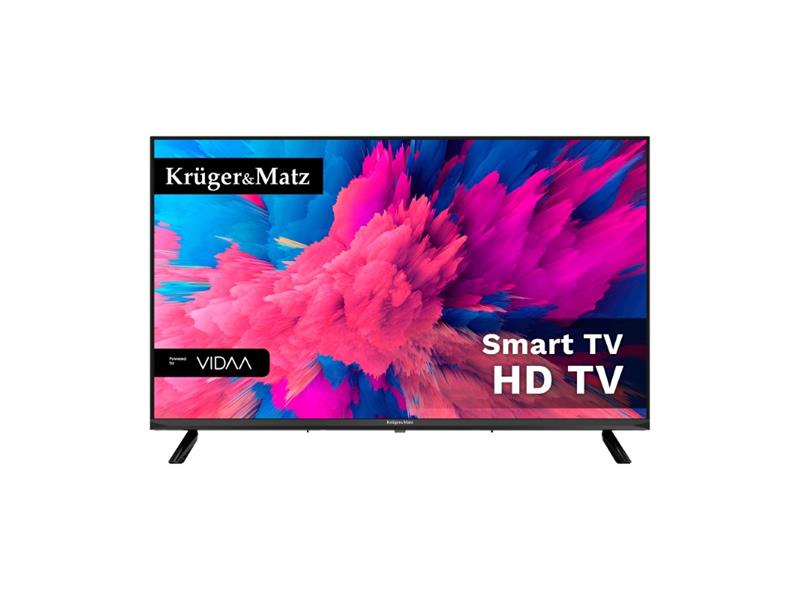 Krüger&Matz KM0232-V3 televizor 81,3 cm (32 ) HD Smart TV Wi-Fi Černá