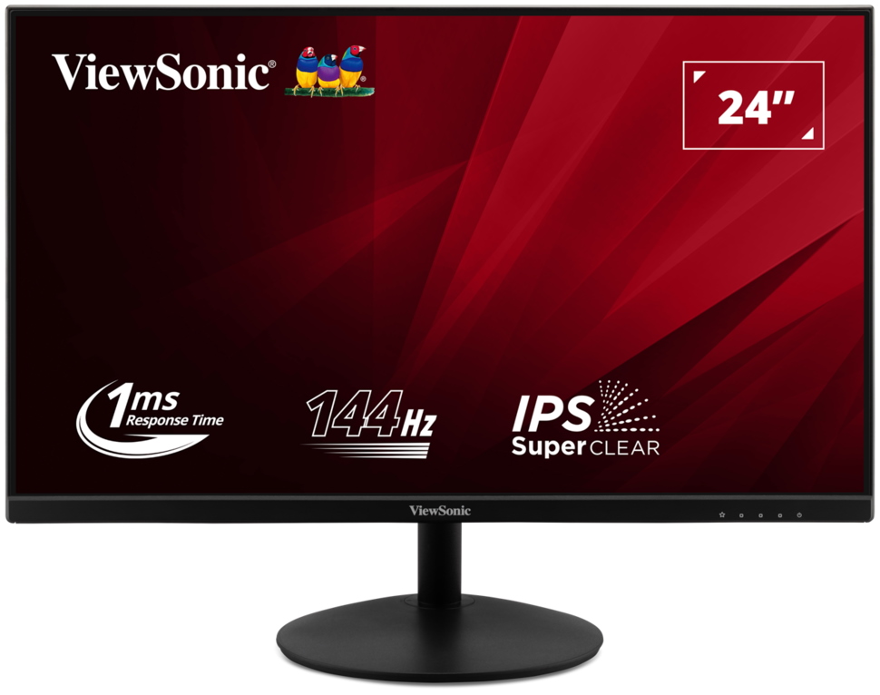 ViewSonic VA24E2-H  24  16:9 (23.8 ) 1920 x 1080 SuperClear® IPS monitor, VGA and HDMI, 144Hz