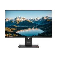 Lenovo ThinkVision T27Q-40 - LED monitor - 27  - 2560 x 1440 QHD @ 120 Hz - IPS - 350 cd/m? - 1500:1 - DisplayHDR 10 - 4 ms - HDMI, DisplayPort - černá eclipse