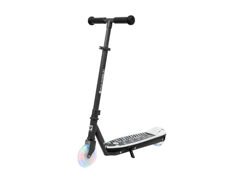 Koloběžka elektrická REBEL Fun Wheels Light Black dětská