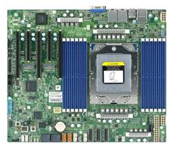 SUPERMICRO MB 1xSP5 (Epyc 9004), 12x DDR5, 8x SATA+6x NVMe/16xSATA+4xNVMe, 2x M.2, PCIe 5.0 (3 x16, 2 x8), 2x1Gb,IPMI